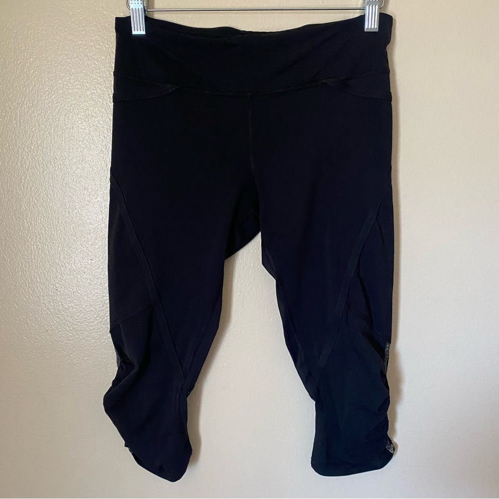 Lululemon Black Cropped Leggings